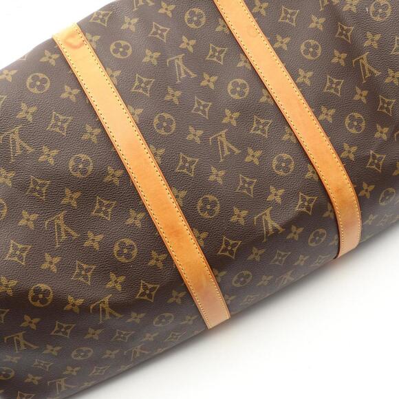 LOUIS VUITTON Brown Monogram Leather Boston Bag - Picture 7 of 11